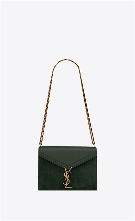 ysl cassandre suede bag|ysl cassandre pouchoscopy.